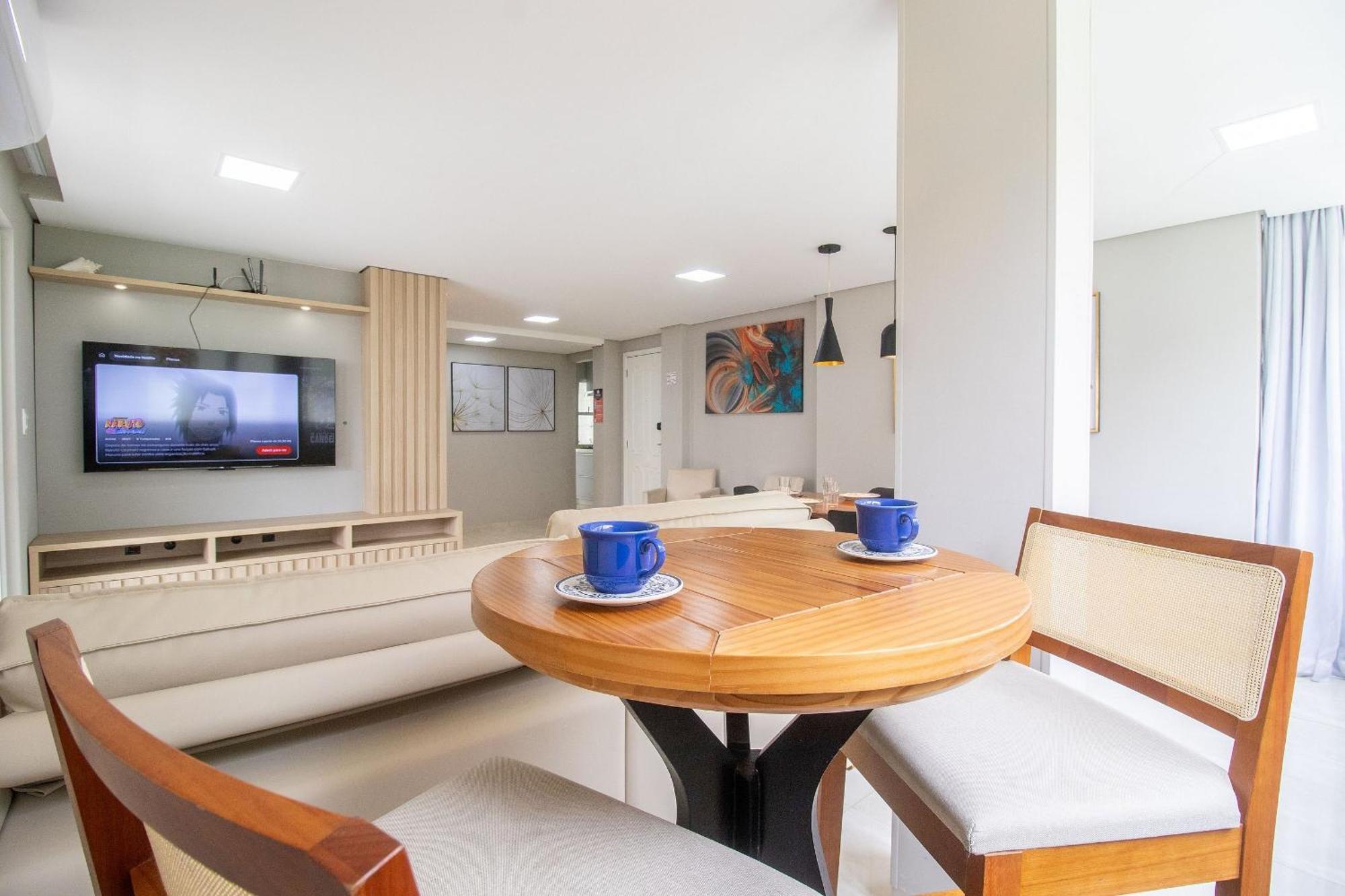 Brc71 - Quadra Mar, Lindo Espaco, Churrasq, Sacada Apartamento Balneário Camboriú